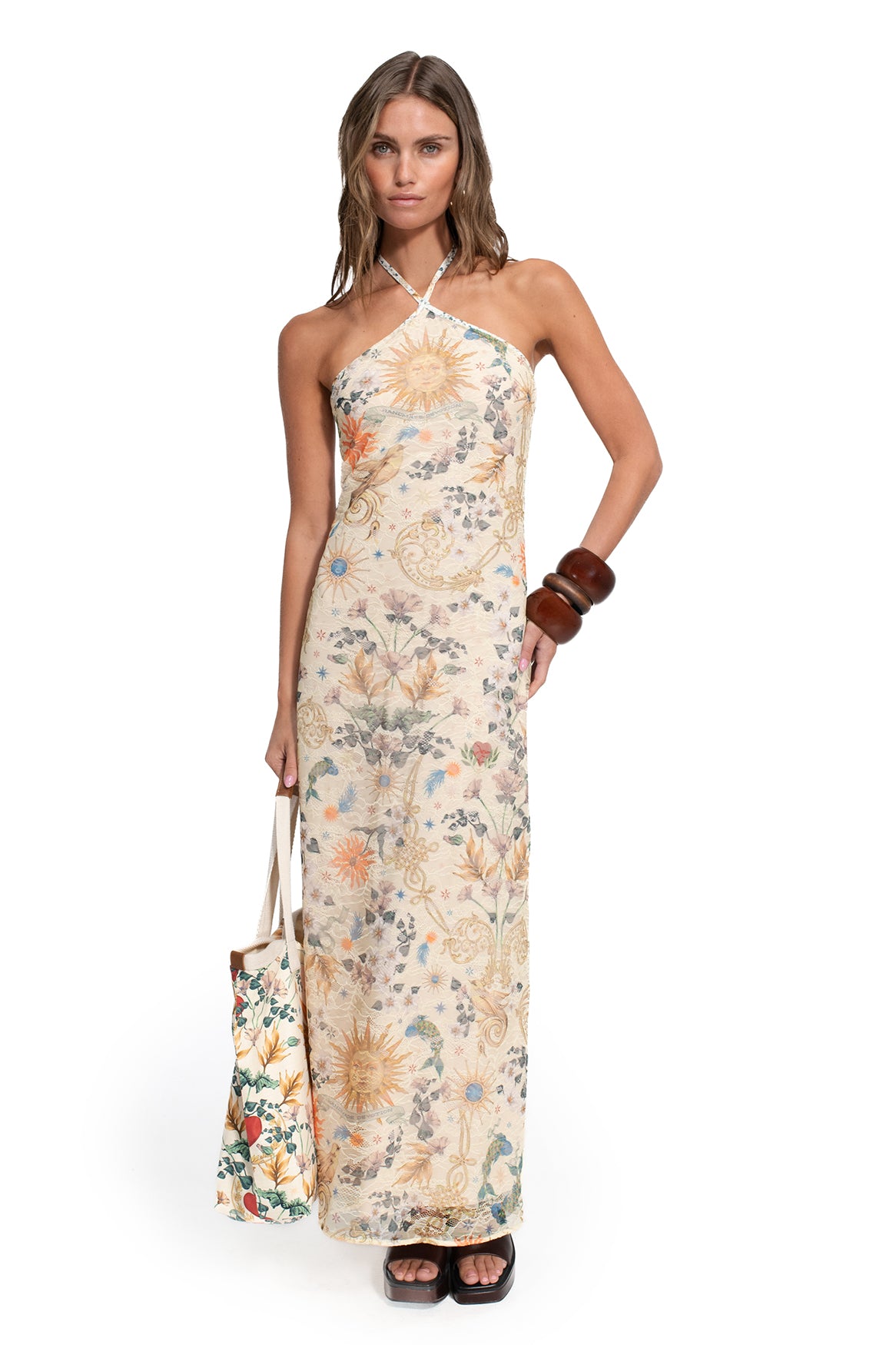 Sari maxi dress solstice