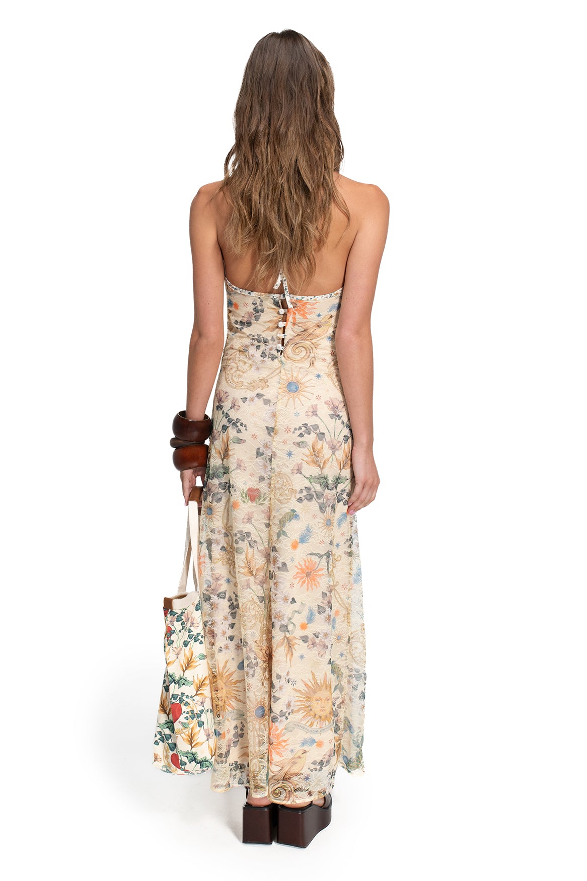 Sari maxi dress solstice