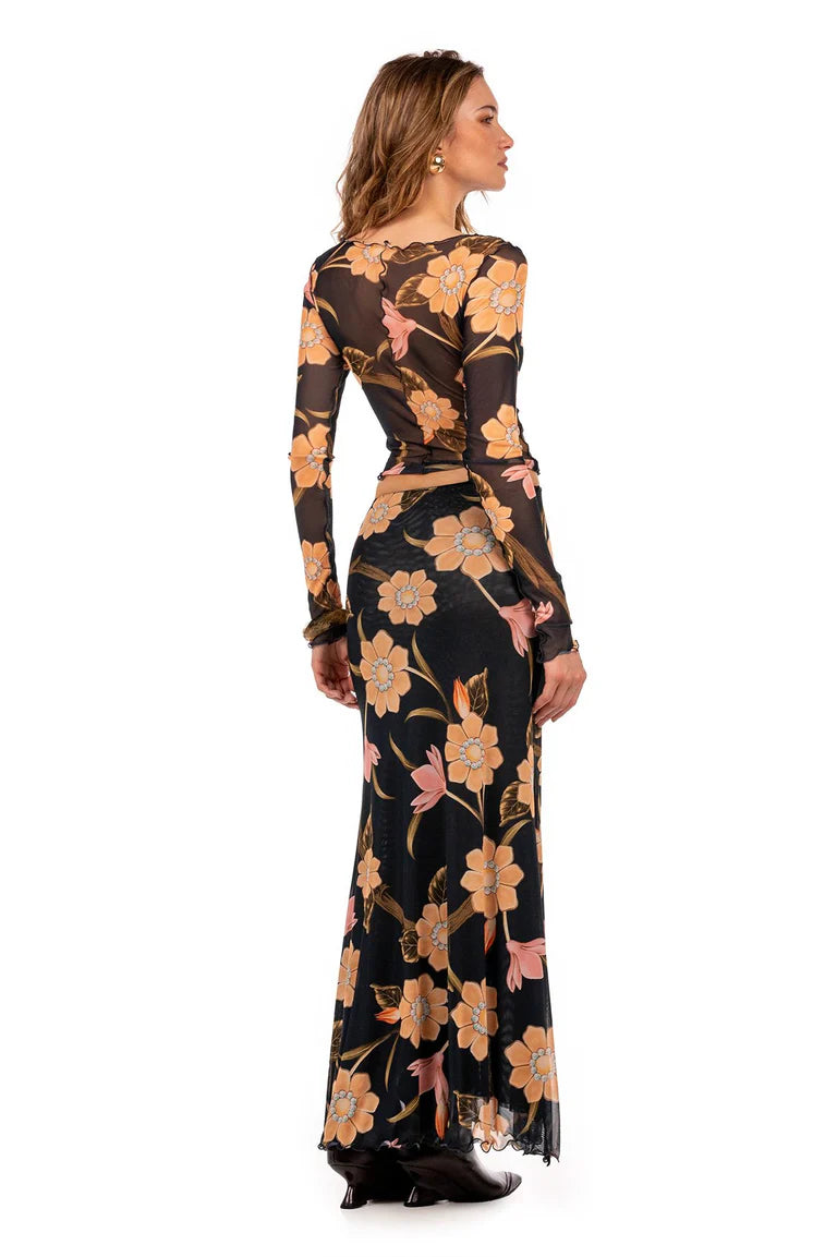 Liana top brace skirt glitz