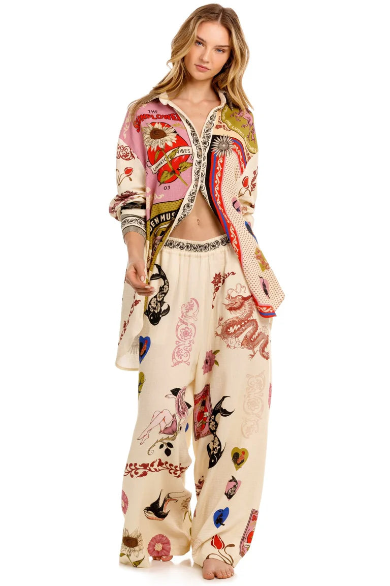 Winter pants matches