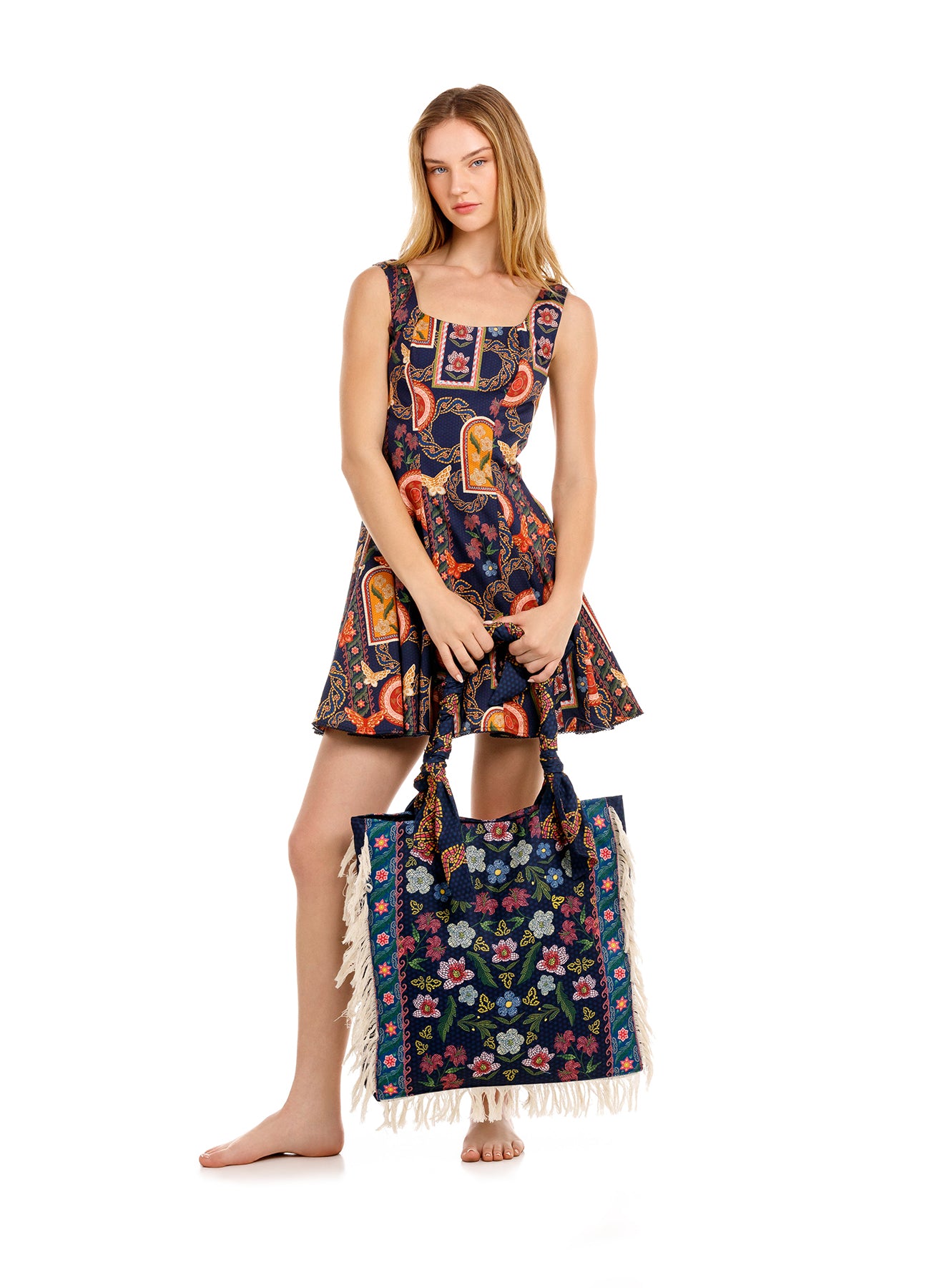 Rania tote bag fiore