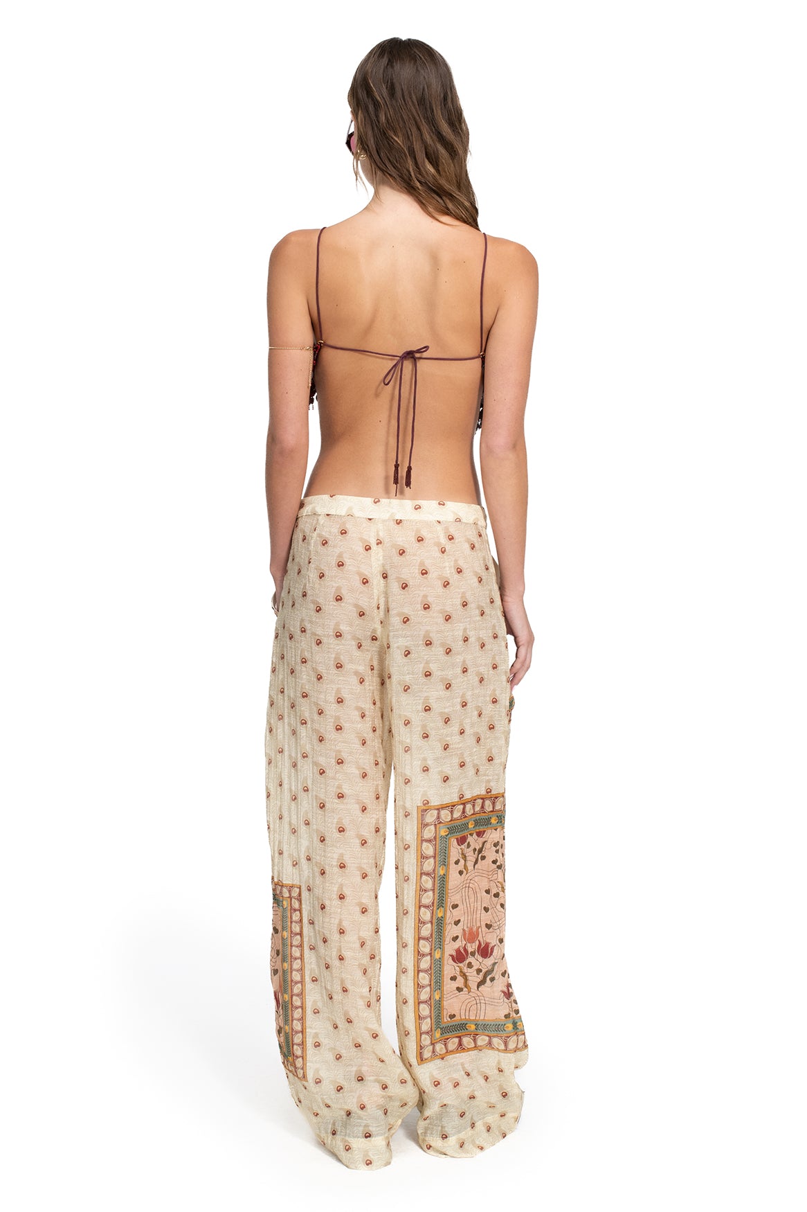 Cailin crop top plume