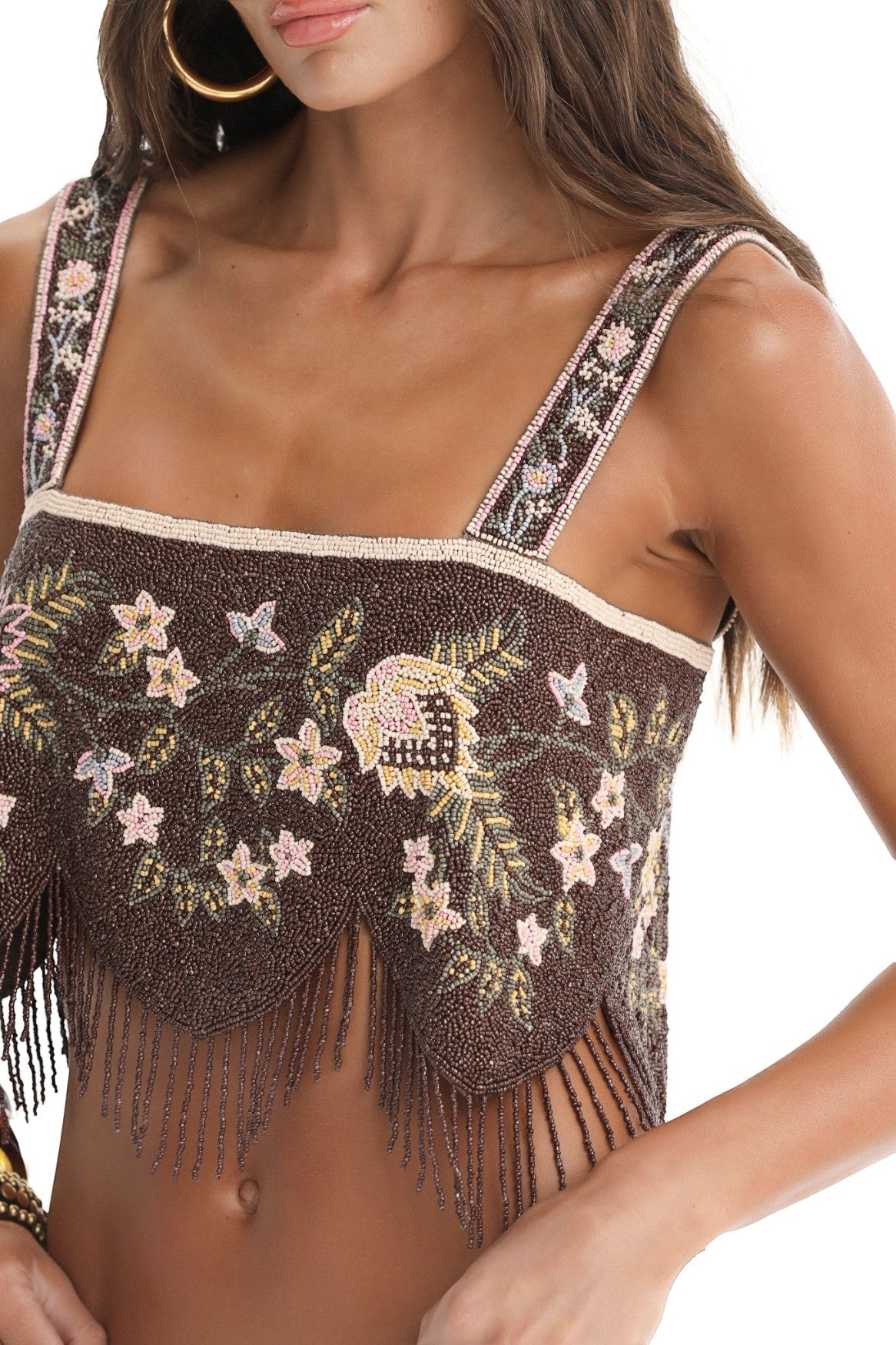 Aida crop top zafra