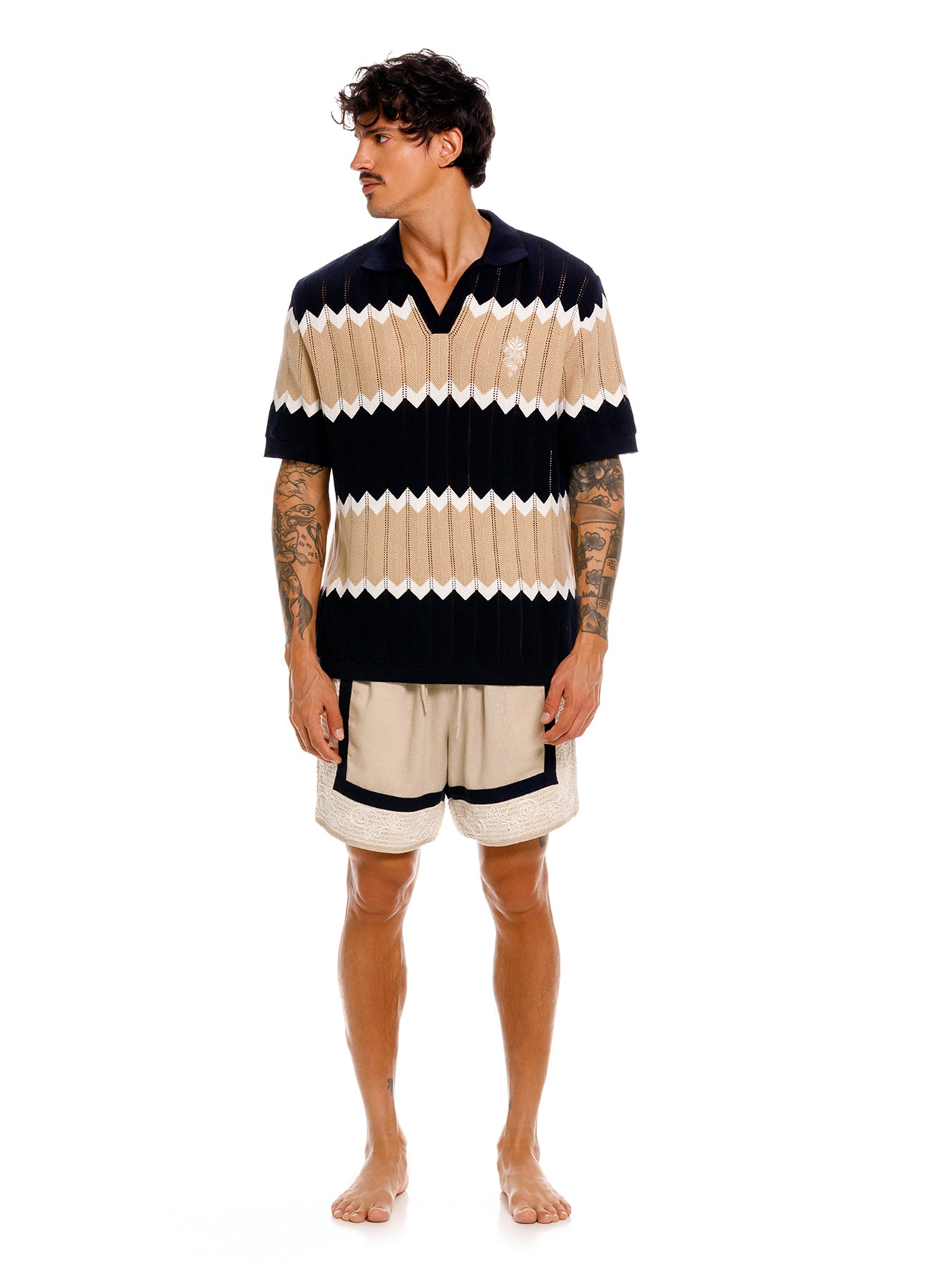 Aron polo shirt batik