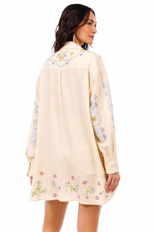 Anastasia shirt bleu