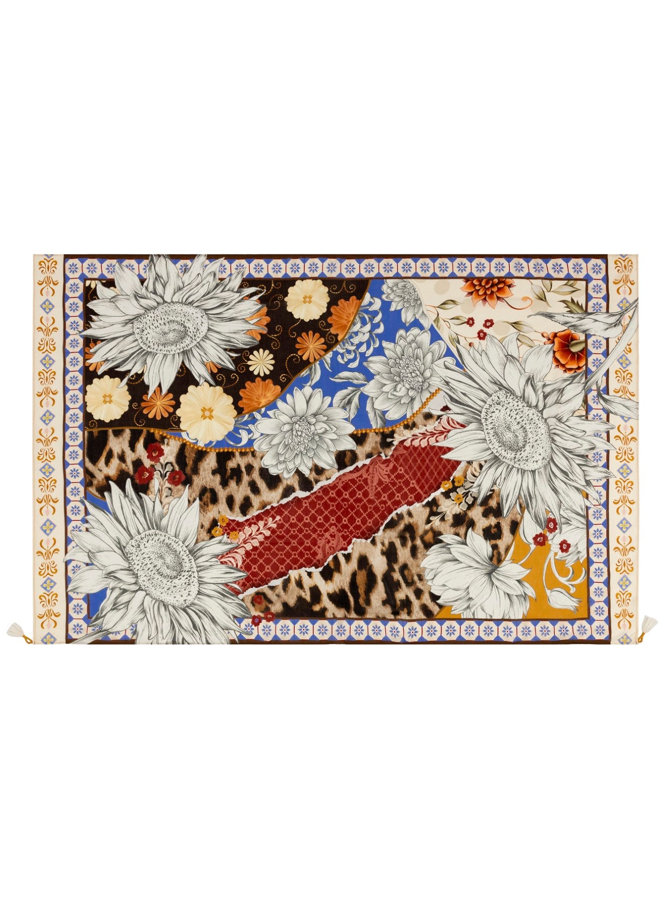 marine pareo quilt