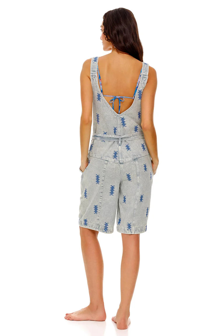 Freesia overall jumpsuit nacar