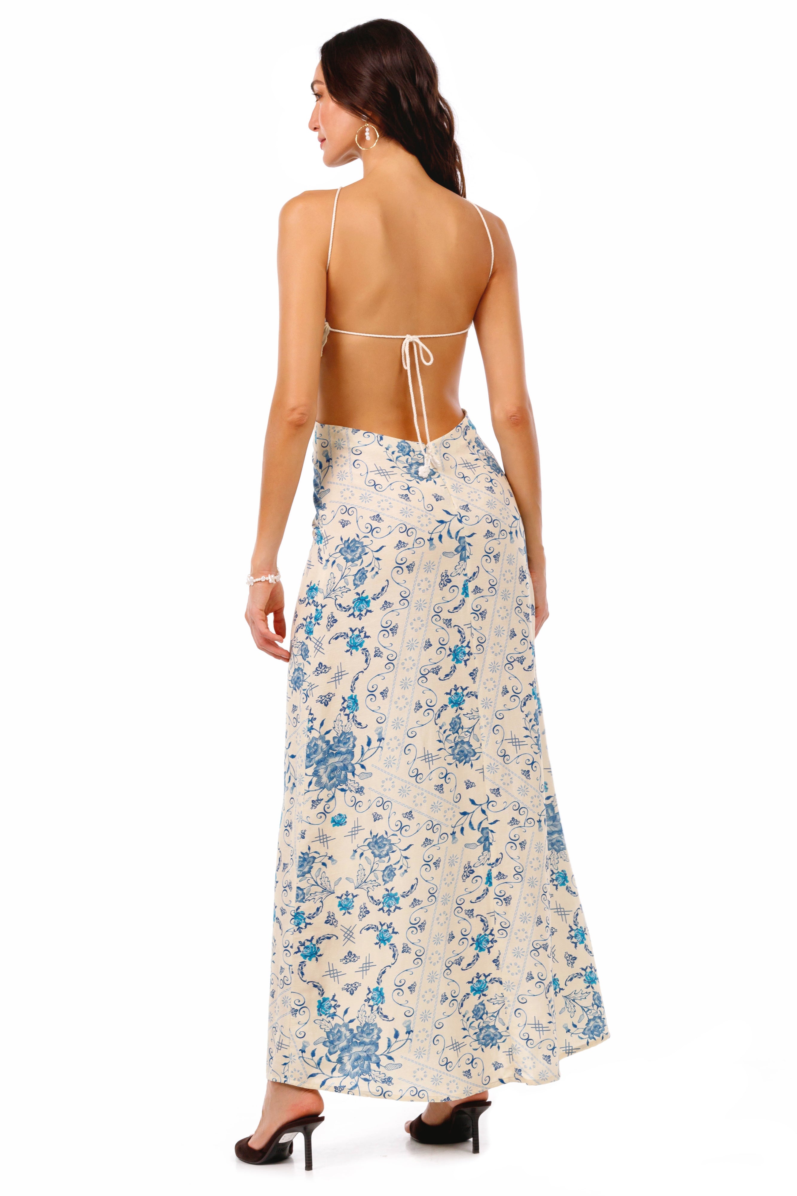 Indira dress bleu