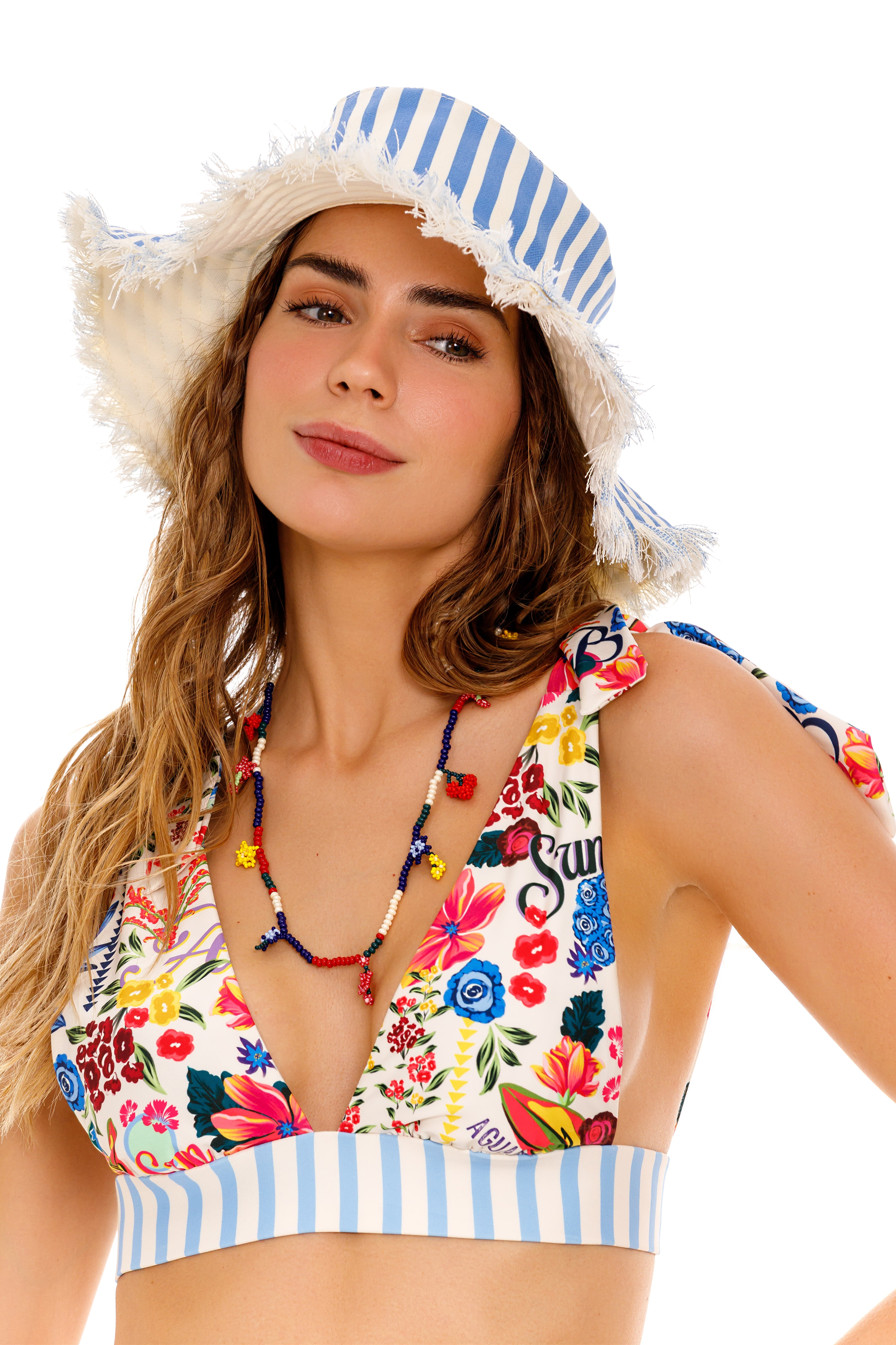 Triver bucket hat citrus