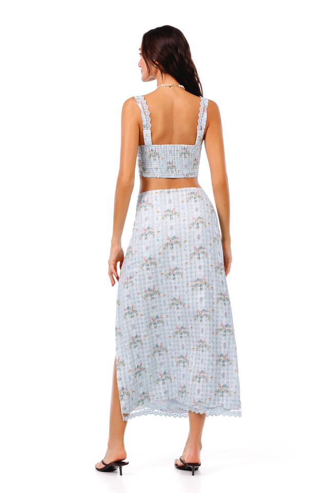 Tove skirt bleu