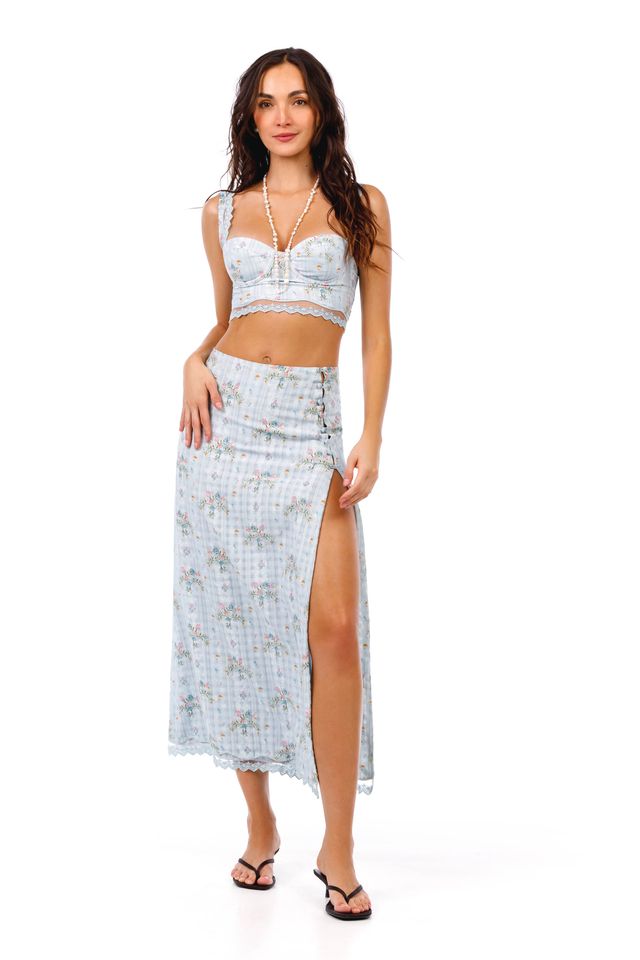 Tove skirt bleu