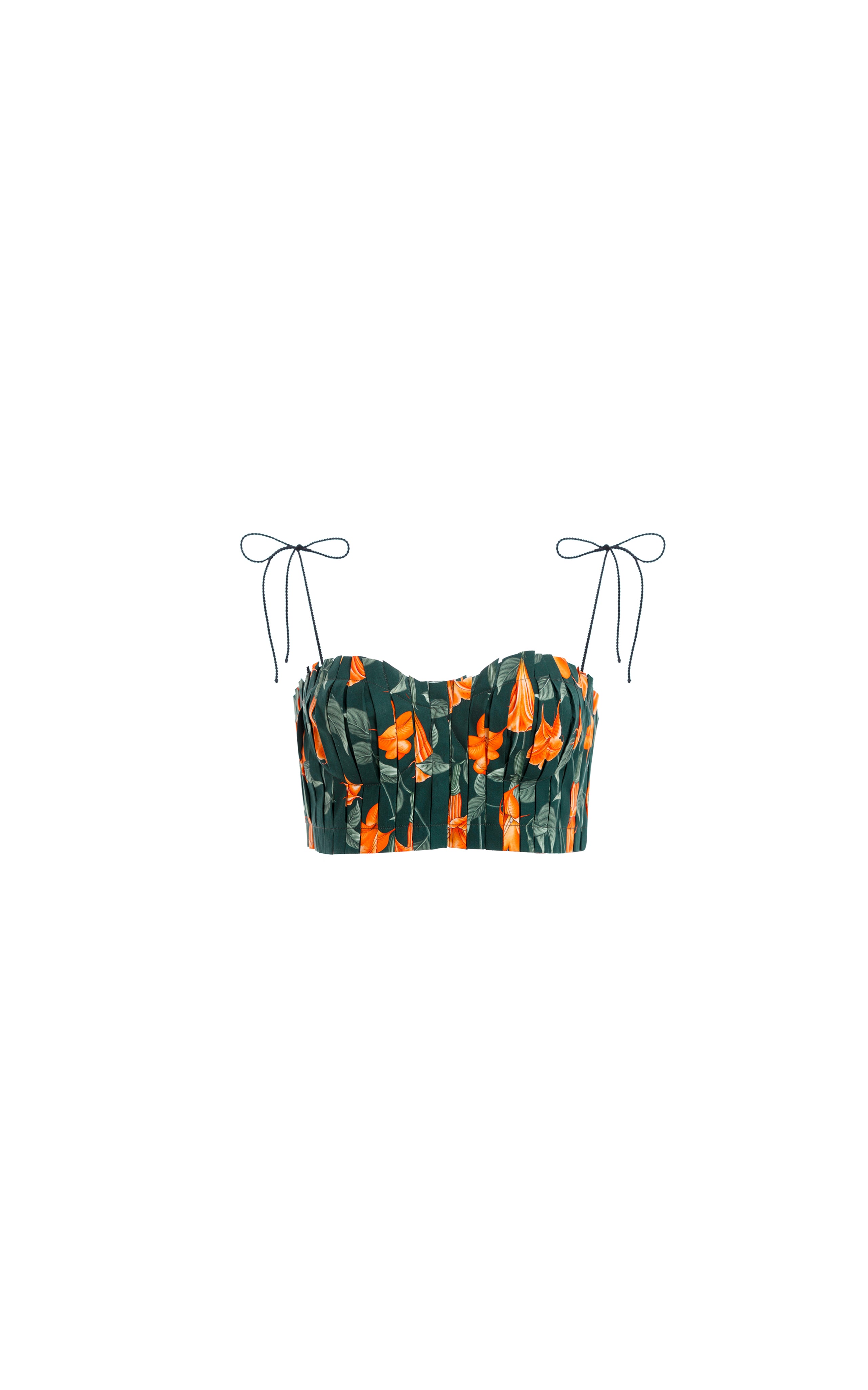 MORINGA SABANERO NOCTURNO CROPPED TOP - BERGAMOTA SABANERO NOCTURO MAXI SKIRT